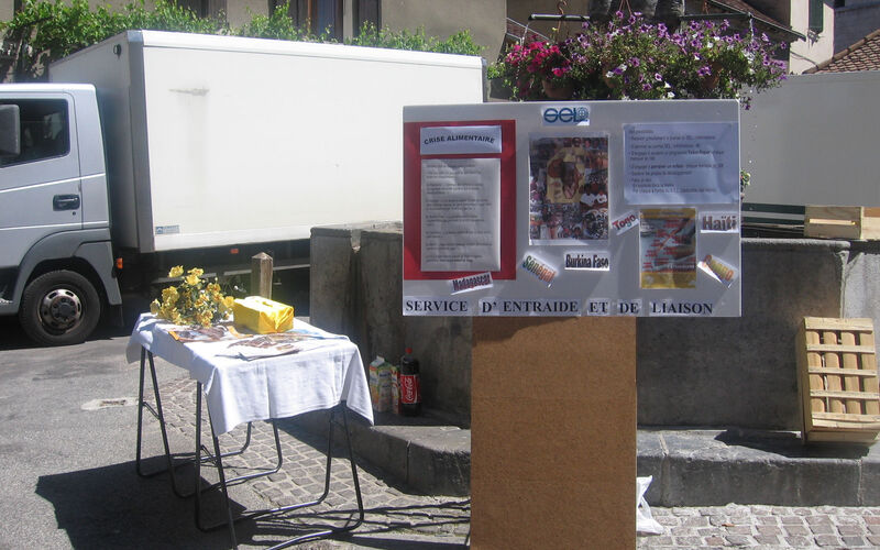 Sensibilisation crise alimentaire