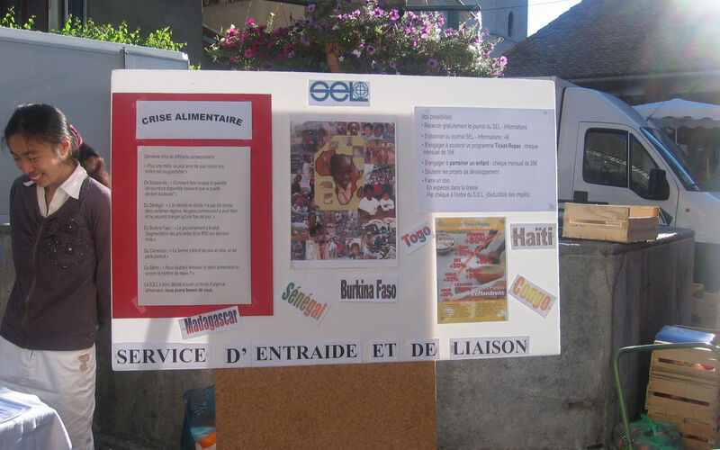 Sensibilisation crise alimentaire