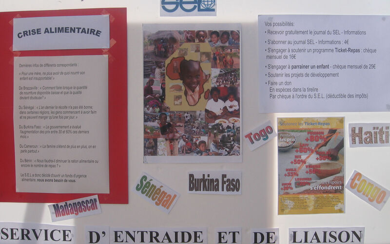 Sensibilisation crise alimentaire