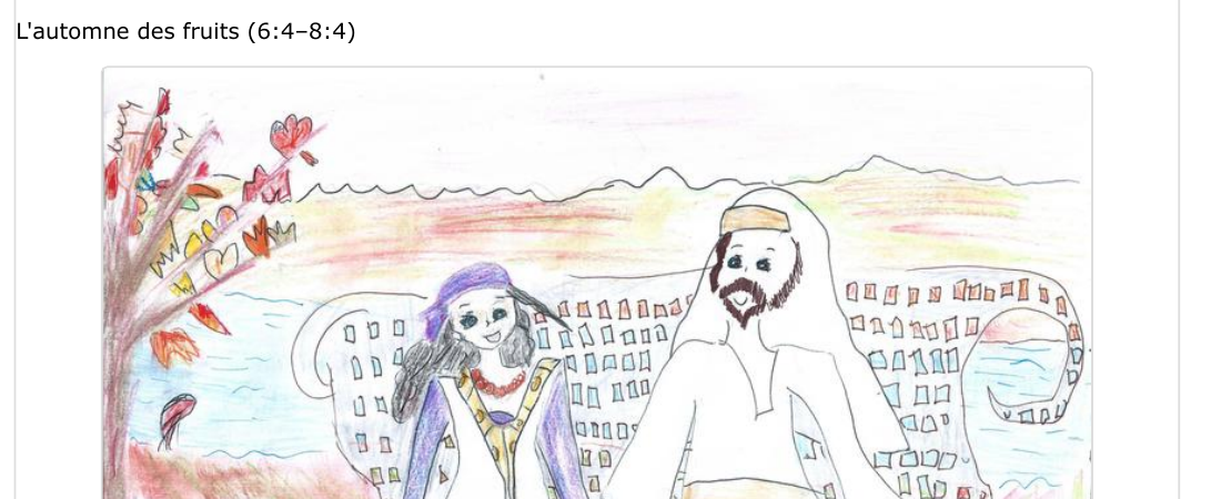 L'automne des fruits — illustration d'Esther